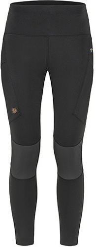 FJALLRAVEN-Fjallraven Abisko Trekking Tights Pro W Pants, Black-Basalt, XS Women's-0