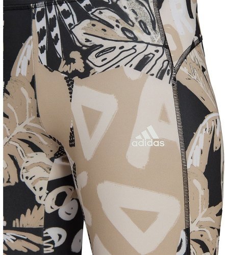 adidas Performance-Tight 7/8 taille haute imprimé Farm Feel Brilliant AEROREADY-3