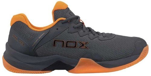 Nox-Zapatillas de Pádel Nox ML10 HEXA Gris/Naranja-image-1