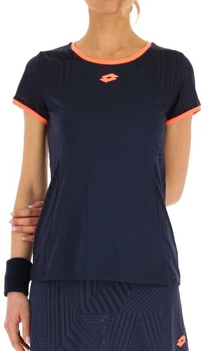 LOTTO-Lotto Super Rapide Navy - T-shirt de tennis-3