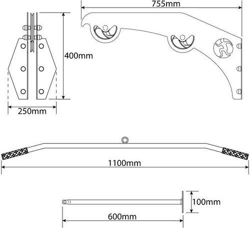 K-Sport GmbH-Tire-Câble Supérieur - Poste dos et lombaires-4