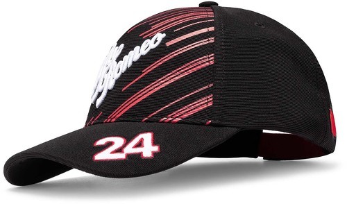 ALFA ROMEO RACING-Curve Guanyu Zhou 24 Alfa Romeo Orlen F1 Racing Officiel Team Officiel Formule 1 - Casquette-0