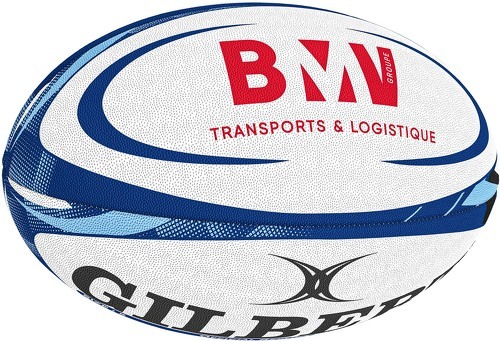 GILBERT-Ballon Gilbert Bayonne Replica T.5 /Bleu - Ballon de rugby-3