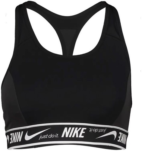 NIKE-W Nk Df Swsh Logo - Brassière de fitness-0