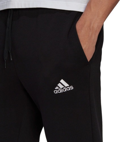 adidas Performance-Pantalon Essentials Fleece Regular Fit Tapered Cuff-3