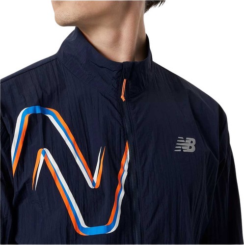 NEW BALANCE-Graphic Impact Run Packable - Veste de running-3