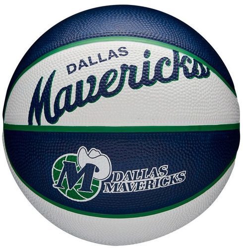WILSON-Mini Ballon de Basketball Wilson NBA Team Retro – Dallas Mavericks-image-1