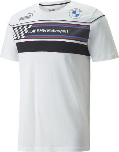 Puma Tee-Shirt BMW Motorsport Logo Homme Blanc