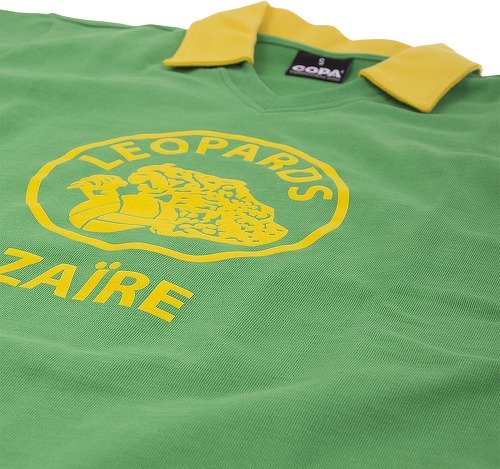 COPA FOOTBALL-Maillot domicile Zaïre World Cup 1974-3