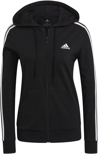 adidas Sportswear-Essentials Single 3 Stripes Fz - Sweat-0