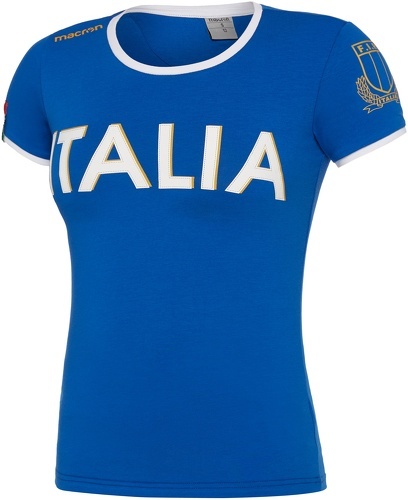 MACRON-T-shirt fan femme Italie Rugby 2017-2018-image-1