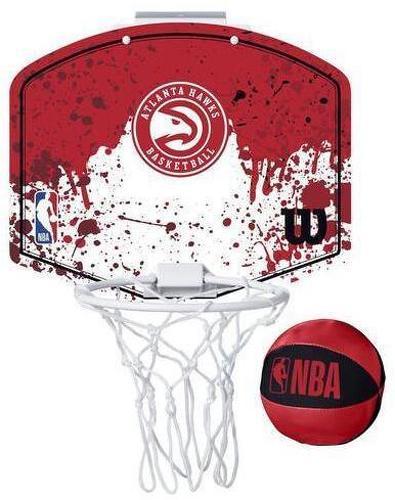 WILSON-Mini panier de Basket NBA Atlanta Hawks Wilson Team-image-1