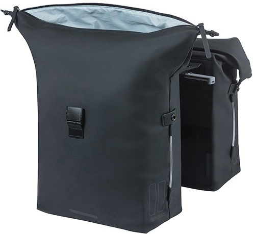 Basil-Paire De Sacoches De Porte-Bagages Basil Soho Led Nordlicht 41L - Sacoche de vélo-2