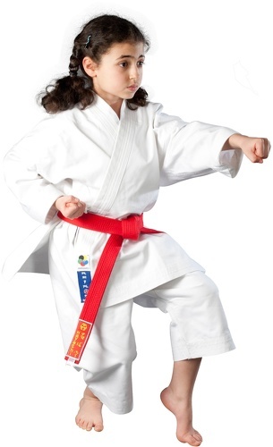 HAYASHI-Kimono de karate Hayashi GI reikon WKF approved 130cm-image-1