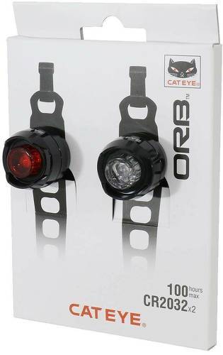 Cateye-Cateye Orb Rechargeable Avant/Arrière - Eclairage de vélo de ville-1