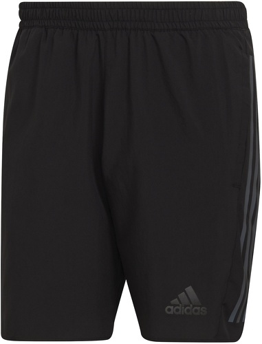 adidas Performance-Short Run Icon Full Reflective 3-Stripes-0