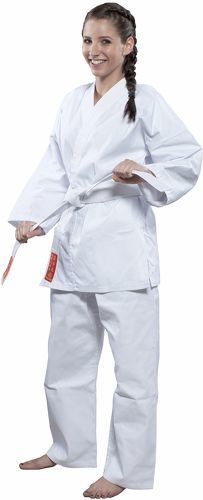 HAYASHI-Kimono de karate Hayashi GI heian WKF approved 120cm-image-1