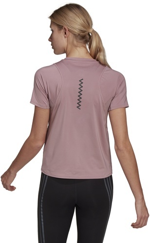 adidas Performance-T-shirt de running Run Fast Made With Parley Ocean Plastic-2
