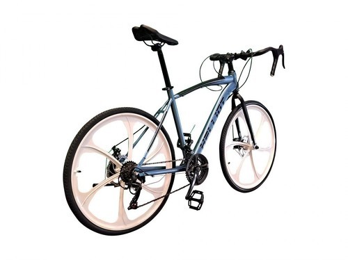 Helliot Bikes-Vélo de Route Helliot Bikes Berlin Blue- pour cycliste de 1,65m à 1,85m-2