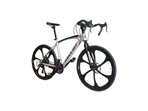 Helliot Bikes-Vélo de Route Helliot Bikes Berlin Silver- pour cycliste de 165cm à 185cm-1