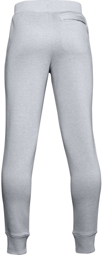 UNDER ARMOUR-Under Armour Pantalon Rival Cotton Garçon, Black,Onyx White (001), FR : L (Taille Fabricant : YLG)-1