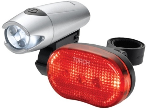 Torch-Éclairage Torch Light Set-High Beamer White 5+Tail Bright 5-0