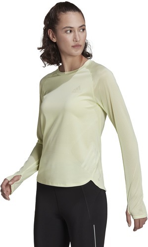 adidas Performance-T-shirt de running Parley Adizero Long Sleeve-1