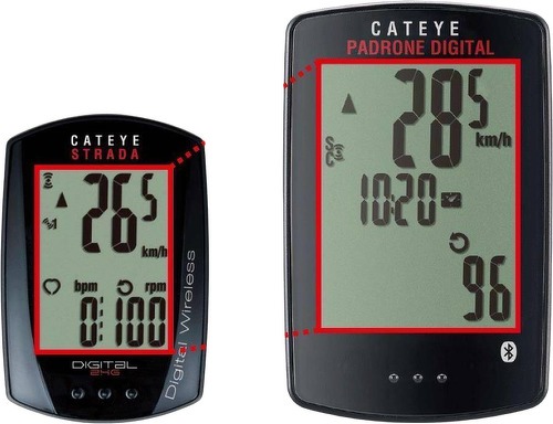 Cateye-Compteur Cateye Padrone Digital Wireless Cc-Pa400B - Compteurs-1