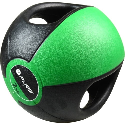 PURE2IMPROVE-Pure2Improve Handles 2Kg - Medecine ball-2
