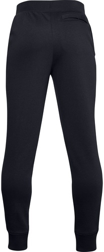 UNDER ARMOUR-Under Armour Pantalon Rival Cotton Garçon, Black,Onyx White (001), FR : L (Taille Fabricant : YLG)-1