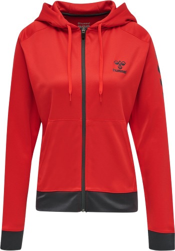 HUMMEL-Hummel hmlACTION XK Poly Zip Hoodie Woman-image-1