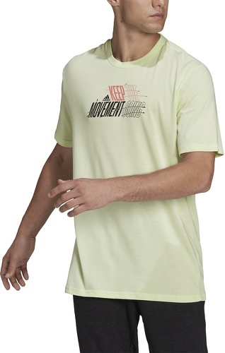 adidas Performance-T-shirt AEROREADY Training Graphic-4