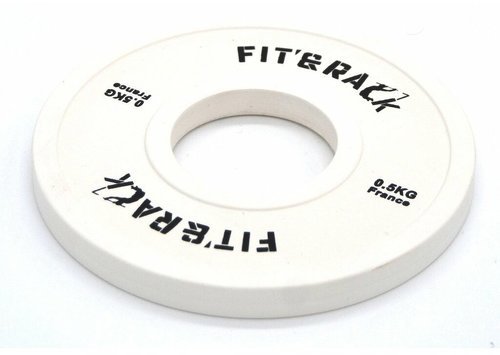 Fit & Rack-Poids Additionnel Compétition Fit & Rack 0,5Kg - Disques-0
