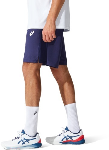 ASICS-SHORT ASICS COURT BLEU MARINE-3