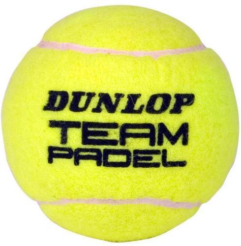 DUNLOP-Tube de 3 Balles Dunlop Team Padel-2