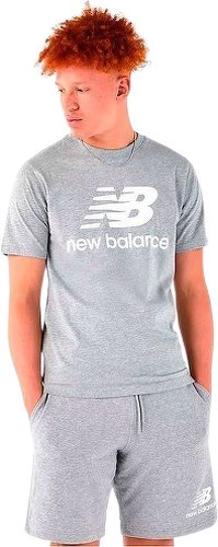 NEW BALANCE-NB Essentials Stacked Logo - T-shirt-2
