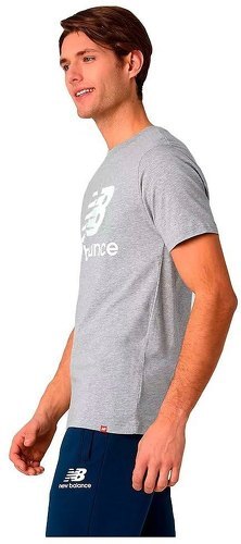 NEW BALANCE-NB Essentials Stacked Logo - T-shirt-4