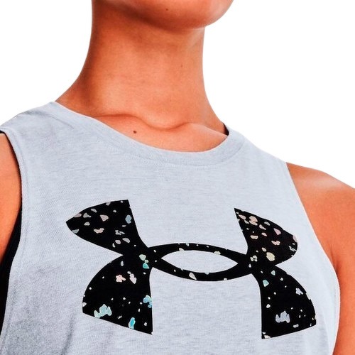 UNDER ARMOUR-Live Sportstyle Graphic Tank-Gry - T-shirt de fitness-2