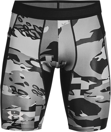 UNDER ARMOUR-Under Armour Heatgear Isochll Long Print Sts - Short de fitness-3