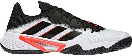 adidas Performance-Chaussures de padel Adidas Barricade AC (pour homme, en blanc/noir/orange)-image-1
