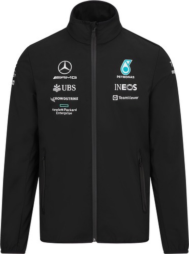 MERCEDES AMG PETRONAS MOTORSPORT-Veste Softshell Mercedes AMG Petronas Motorsport Team Officiel F1-image-1