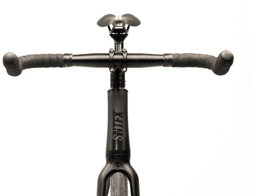 Santafixie-Santafixie Raval Matte Black 30mm Contrapedal guidon bullhorn (cornes de vache) - Vélo fixie-4