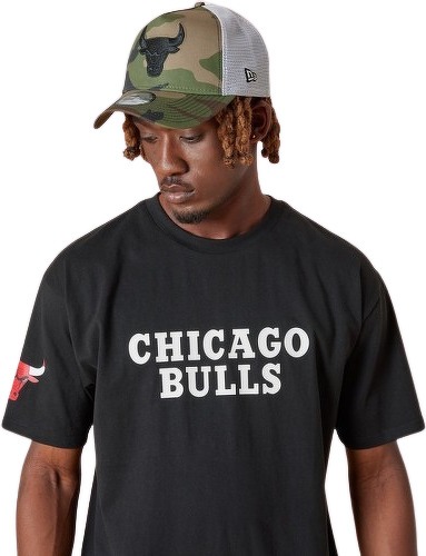 NEW ERA-Nba Chicago Bulls Wordmark New Era - T-shirt de basketball-2