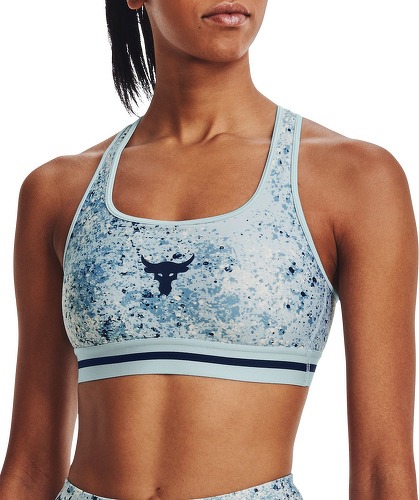 UNDER ARMOUR-Under Armour Project Rock Printed - Brassière de fitness-0