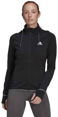 adidas Performance-Veste à capuche Women Designed To Move AEROREADY Full-Zip-1