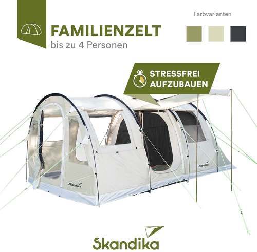 Skandika-Skandika Gotland 4 Personnes - Tente de randonnée/camping-1