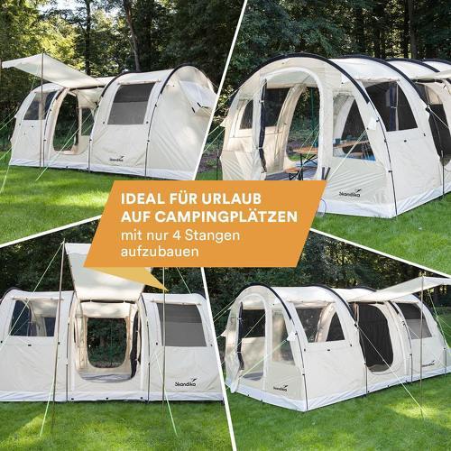 Skandika-Skandika Gotland 4 Personnes - Tente de randonnée/camping-2