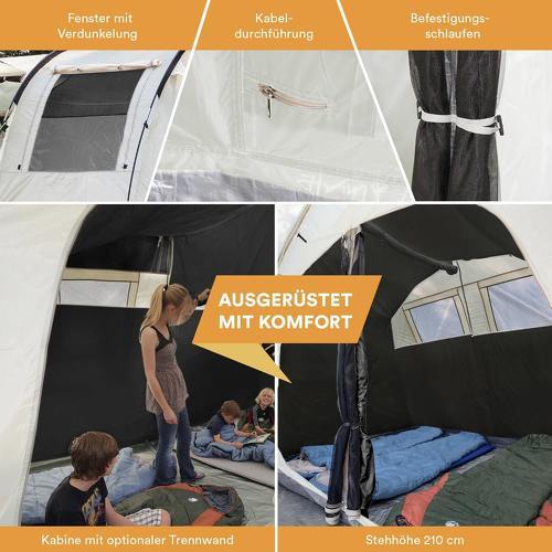 Skandika-Skandika Gotland 4 Personnes - Tente de randonnée/camping-4