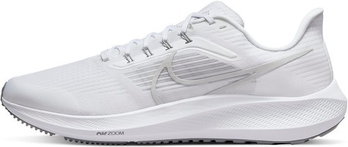 NIKE-Chaussure de course Nike Air Zoom Pegasus 39 blanc/argenté-image-1