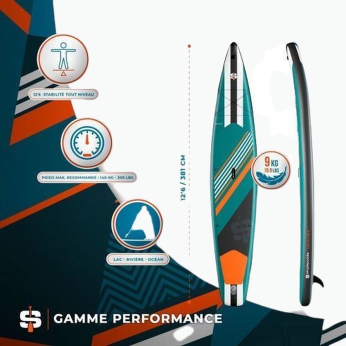SIMPLE PADDLE-Race 12'6 28'' 6'' (381 X 71 X 15 Cm) - Planche de stand up-paddle-1